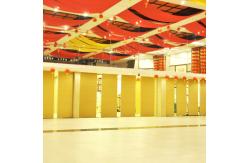 China Soundproof Operable Movable Sliding Folding Partition Wall 65mm Thickness For Banquet Hall supplier
