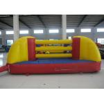 Indoor Playground Kids Inflatable Sports Games Inflatable Boxing Ring 4.5 X 4.5m for sale
