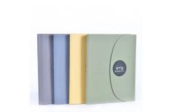 China Luxurious Pu Leather Power Bank Notebook Multifunction Wireless Charging supplier