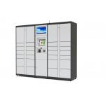 PIN Code Barcode Smart Luggage Lockers / High End Electronic Storage Airport Lockers for sale