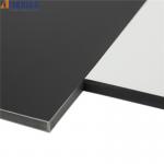 LLDPE Core 4mm PVDF Aluminum Composite Panel Brushed Mill Finish for sale