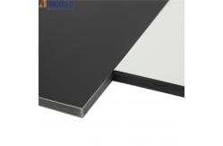 China LLDPE Core 4mm PVDF Aluminum Composite Panel Brushed Mill Finish supplier