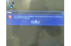 China GE Voluson 730 Unable To Create Case Ultrasound Machine Repair Change System supplier