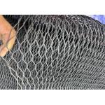Anti UV Stainless Steel Zoo Mesh , X-Tend Ferrule / Woven Black Oxide Rope Mesh for sale