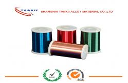 China Eureka Enamelled Wire 0.08mm 180℃ Polyesterimide For Precision Instrument supplier