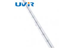 China Clear Reflector Infrared Quartz Heating Element for paint drying supplier