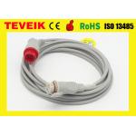 Drager Invasive Blood Pressure Cable round 6pin to BD adapter for drager patient monitor for sale