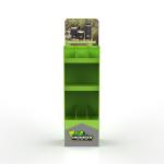 Easy Assembly Cardboard Display Stand Mug Display Stand For Supermarket Promotion for sale