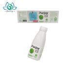 PVC Adhesive Fresh Food Label Printing For Milk Bottle Label Sticker for sale