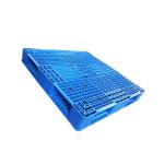 Recycled Serrated Deck HDPE Plastic Pallets 1100 X 1100 Supermarket for sale
