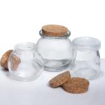 Top Grade Classic Multifunction Glass Food Candy Cookie Jars For Yogurt for sale
