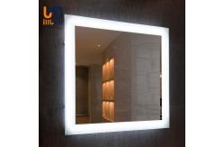 China Customized Large LED Bathroom Mirror Frameless Easy Installation And Cleaning supplier