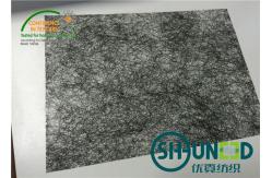 China Black Fusible Fleece Interfacing , Bonding Fabrics Fusible Webbing supplier