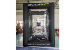 China Customized Inflatable Money Machine Inflatable Money Booth Inflatable Cash Cube supplier
