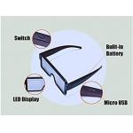 11 Patterns Light Up LED Glasses