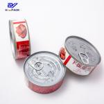 D83x38mm 160g Cat Food Can With Inner Coating Bulk Tin Cans For Canning for sale