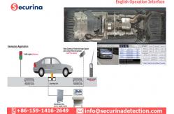 China UVIS Under Vehicle Surveillance System LED Light Source To Scan Under Belly supplier
