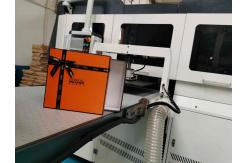 China Cellphone Perfume Rigid Box Manufacturing Machine With Dual Box Wrapping System supplier
