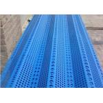 0.6mm Thickness Three Peak Windbreak Fence Panels Powder Coating for sale