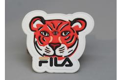 China Garments Degradable TPU Embossed Custom Logo Label With 5 Colours supplier