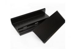China Enclosure Aluminum Extrusions For Electronics , Black Alu Profiles OEM supplier