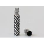 Travel Portable Perfume Atomiser And Bottles With Glass Container 8ml Black