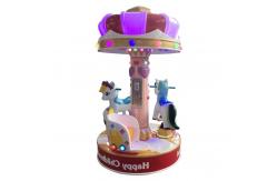 China Coin Operated Carousel Kiddie Ride Horse Game Machine 230V OEM supplier
