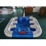 6 Person Floating Island , Inflatable Island Rafts For River and Ocean