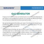 House Use 5.5KW Natural Gas Generator Three Phase Customized for sale
