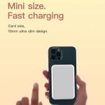 5000mah Personalised Power Bank Built In Magnetic for iPhone 12 for sale