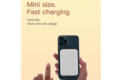 China 5000mah Personalised Power Bank Built In Magnetic for iPhone 12 supplier