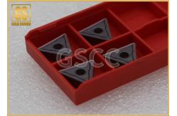 China Hardness Carbide Lathe Inserts , Triangle Carbide Inserts For Aluminum supplier