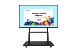 China 4mm Tempered Glass Low MOQ Custom LOGO 4K Teaching Interactive Digital WhiteBoard supplier