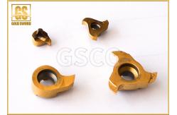 China High Precision Tungsten Carbide Inserts , Carbide Threading Inserts YT14 supplier