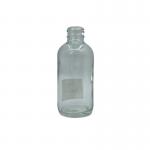 120ml Round Glass Cosmetic Bottles Customized Color For Personal Care for sale