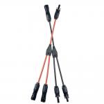 1500VDC Rated Voltage 2 To 1 Solar Branch Connector With IP67 Class II Protection for sale