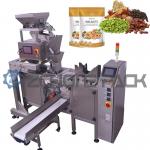 Doypack Packing Machine With Single Or 2 Head Linear Weighing Packaging Line for sale