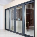 Exterior House Aluminium Sliding Door Soundproof Double Glazed Sliding Door for sale