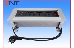 China Desktop Manual Conference Table Socket Standard Grounding For Office Furniture supplier