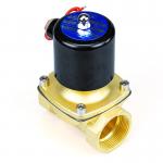 OEM Electric Brass Solenoid Valve , 2 Way Normally Closed Solenoid Valve For Water Control for sale