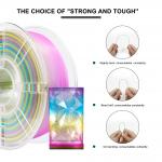 PLA+ Transparent Rainbow PLA+ Filament 1.75mm For 3d Printing Filament