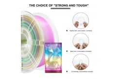 China PLA+ Transparent Rainbow PLA+ Filament 1.75mm For 3d Printing Filament supplier