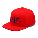 6 Panel Flat Brim Snapback Hats 3D Embroidery Logo Outdoor Sports Snapback Baseball Cap for sale