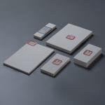 High Strength White Alumina Ceramic Plates Square Shape Max 1700.C Working Temperature for sale