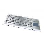 Function Keys SS Industrial Keyboard With Trackball Rear Mounting 20mA
