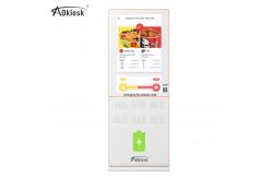 China Cell Phone Charging Kiosk Station With Locker Scan Code Rental supplier