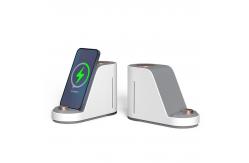 China Mini Air USB Cool Mist Ultrasonic Humidifier With 10W Wireless Charger supplier