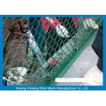High Security PVC Coated Chain Link Fence For Baseball Fields / Park / Highway for sale