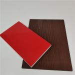 Anti - Corrosion Wood Grain Aluminum Composite Panel for sale