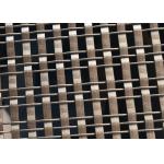316 Materoal Architectural Wire Mesh Multi Color Plywood Decorative For Hotels for sale